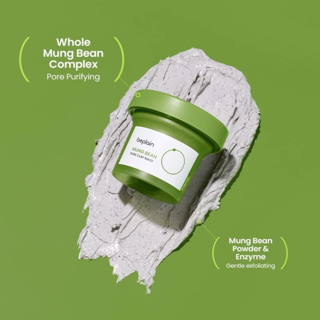 beplain Mung Bean Pore Clay Mask