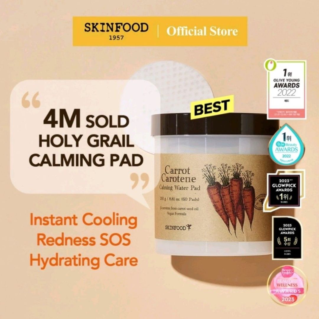 Skinfood Carrot Carotene Calming Water Pad