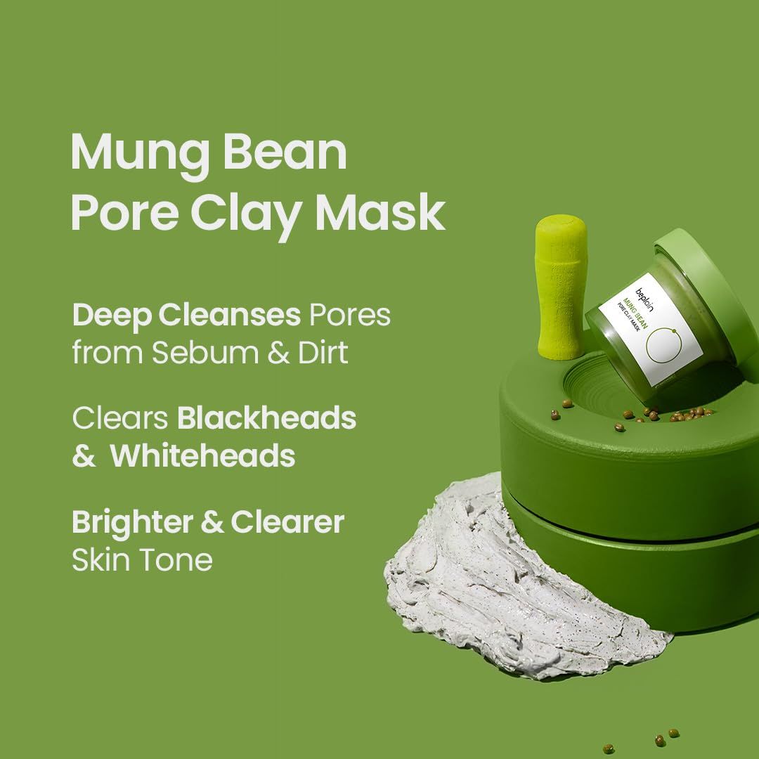 beplain Mung Bean Pore Clay Mask