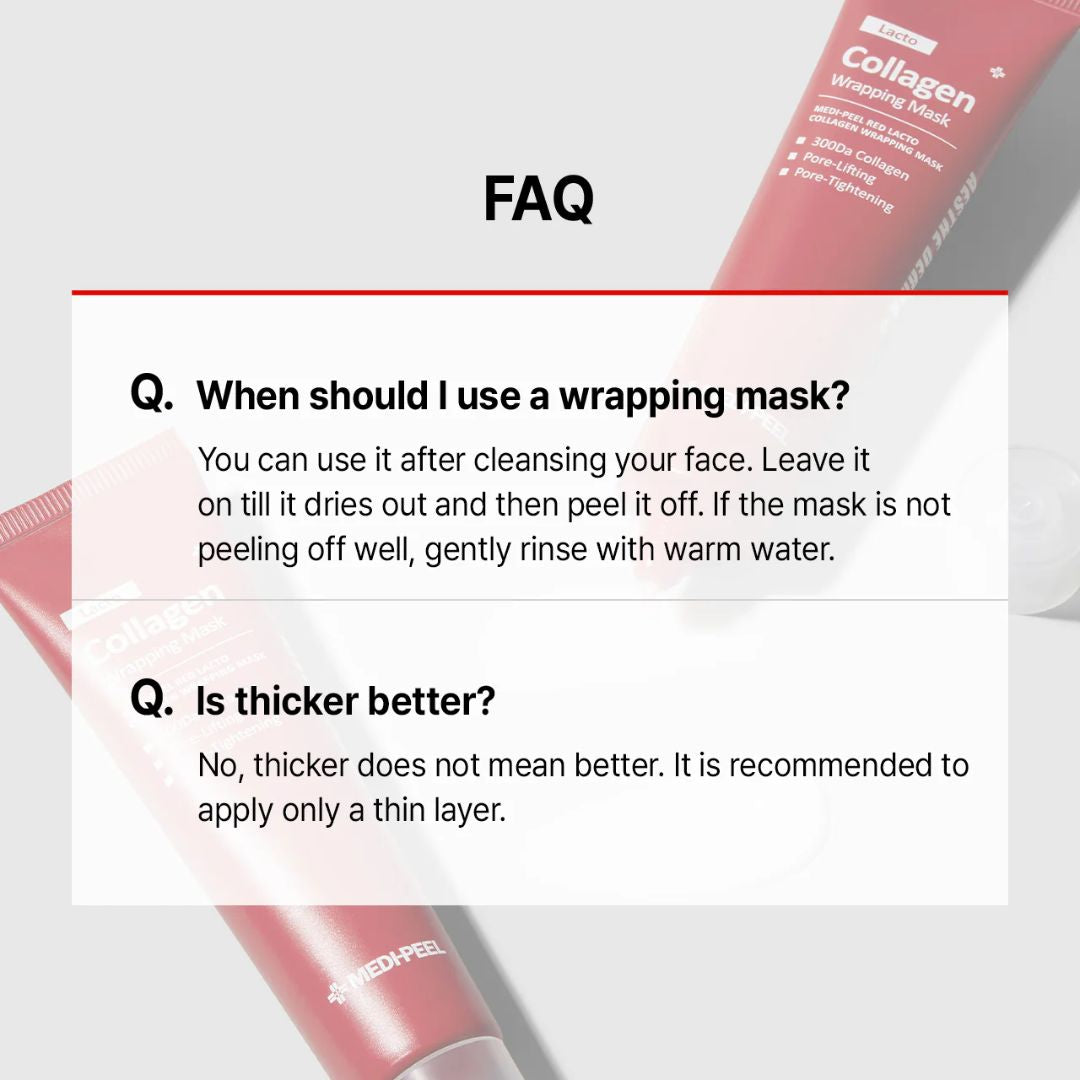 MEDIPEEL+ Red Lacto Collagen Wrapping Mask