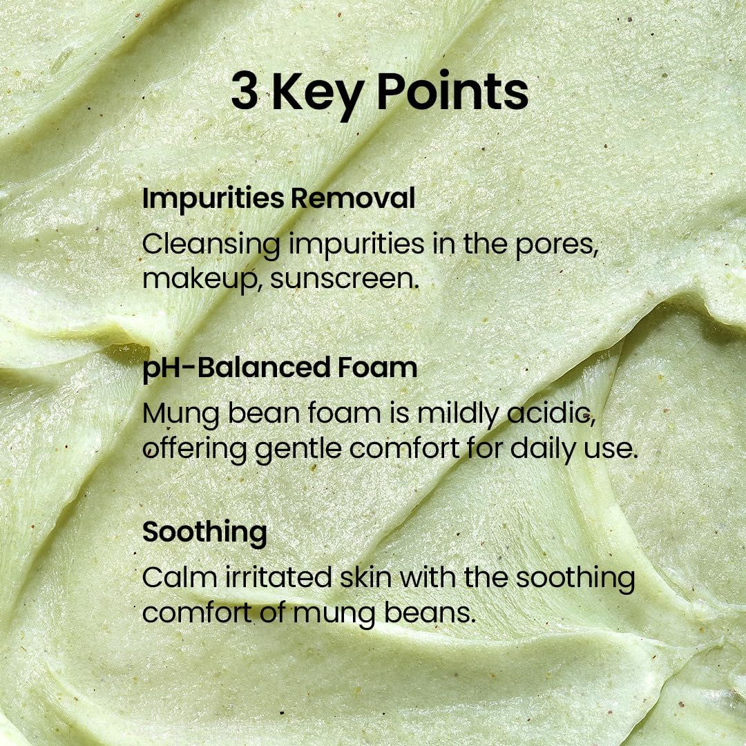 beplain Mung Bean pH-Balanced Cleansing Foam