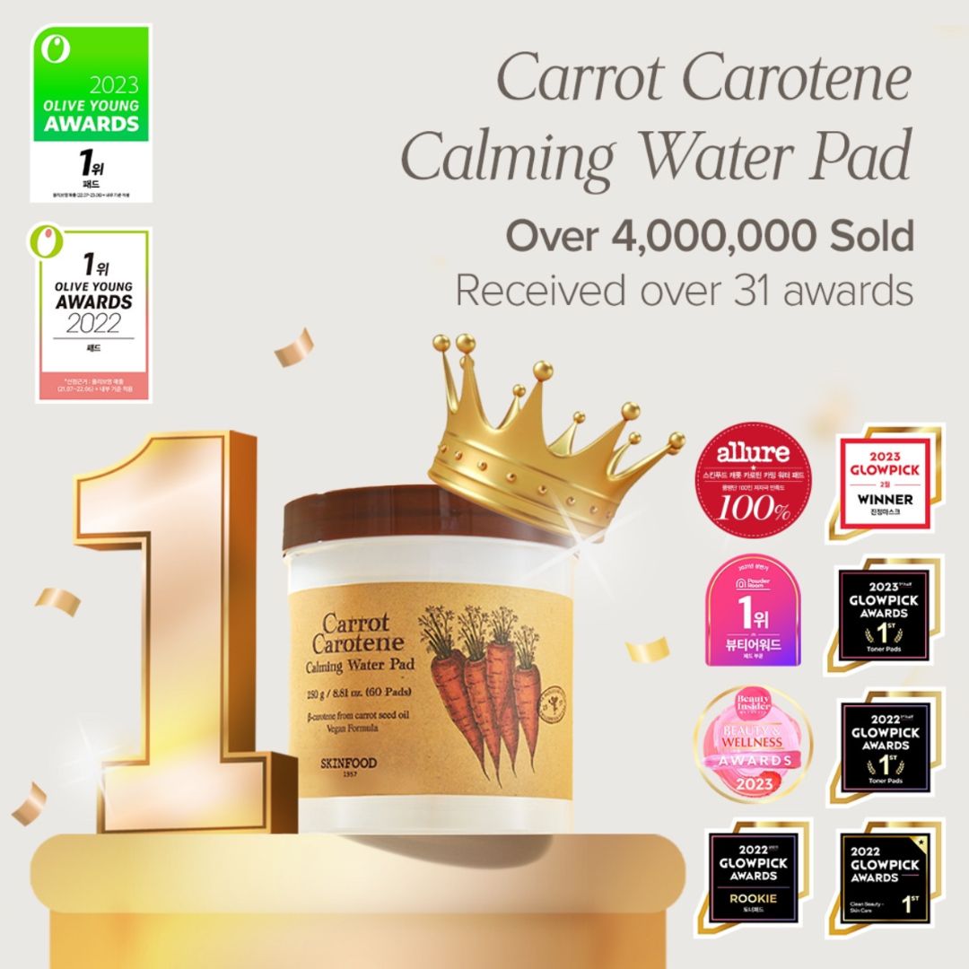 Skinfood Carrot Carotene Calming Water Pad