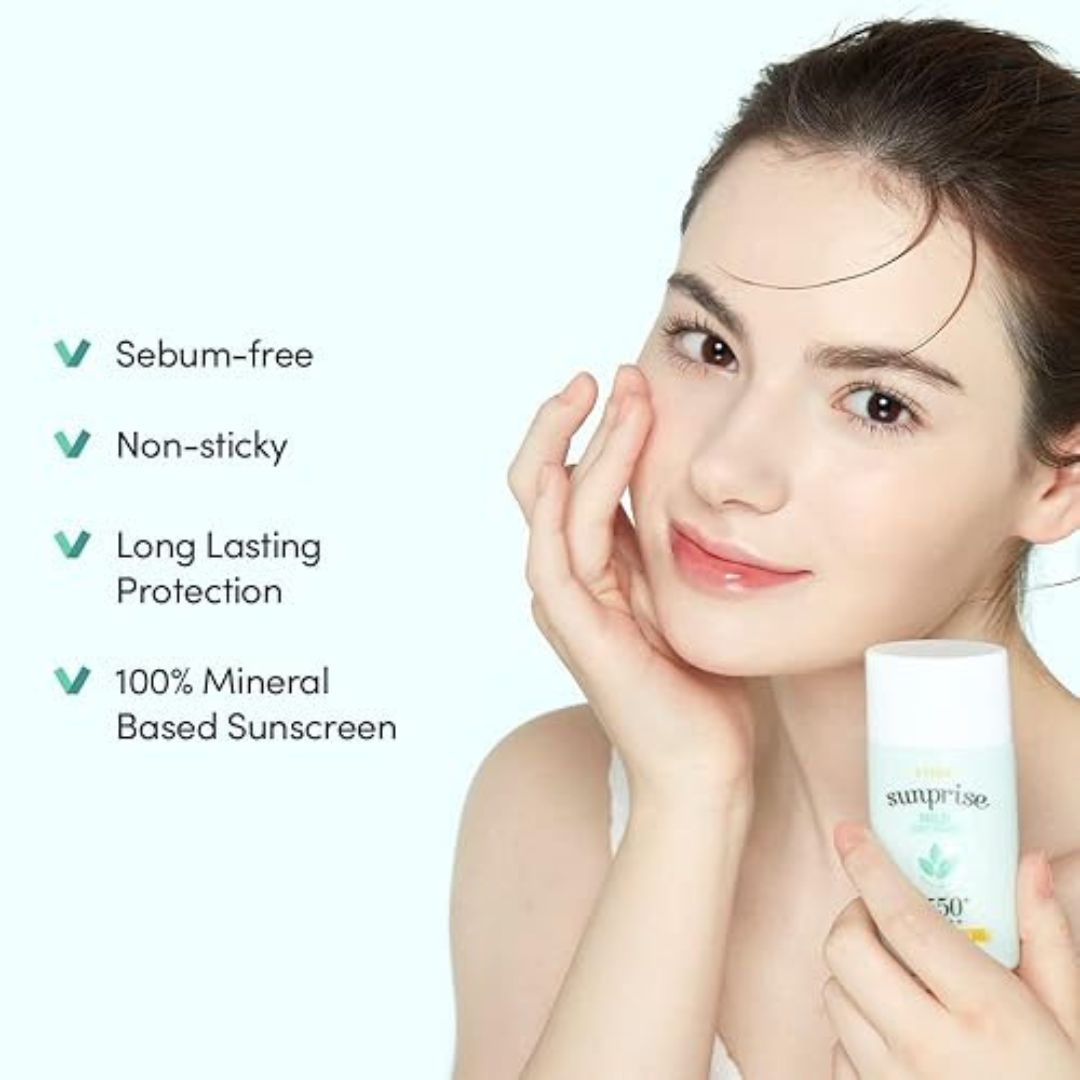 ETUDE Sunprise Mild Airy Finish Sun Milk SPF50+