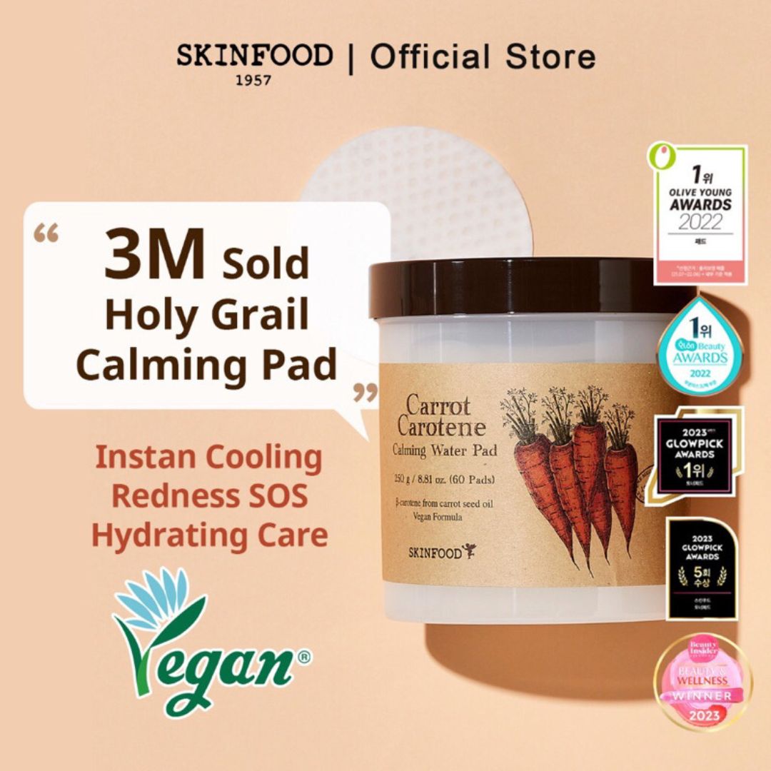 Skinfood Carrot Carotene Calming Water Pad
