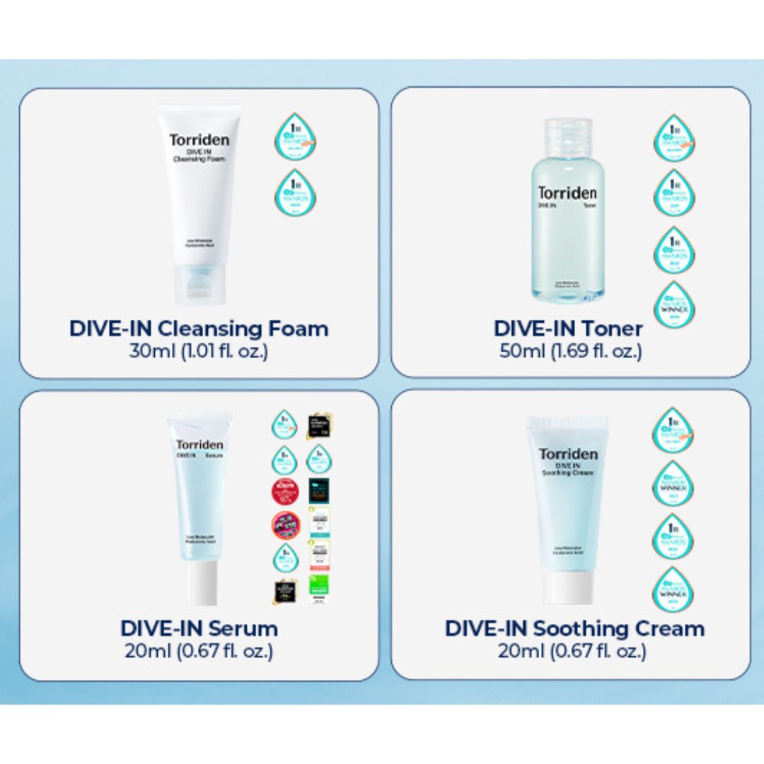 Torriden DIVE IN Trial Kit